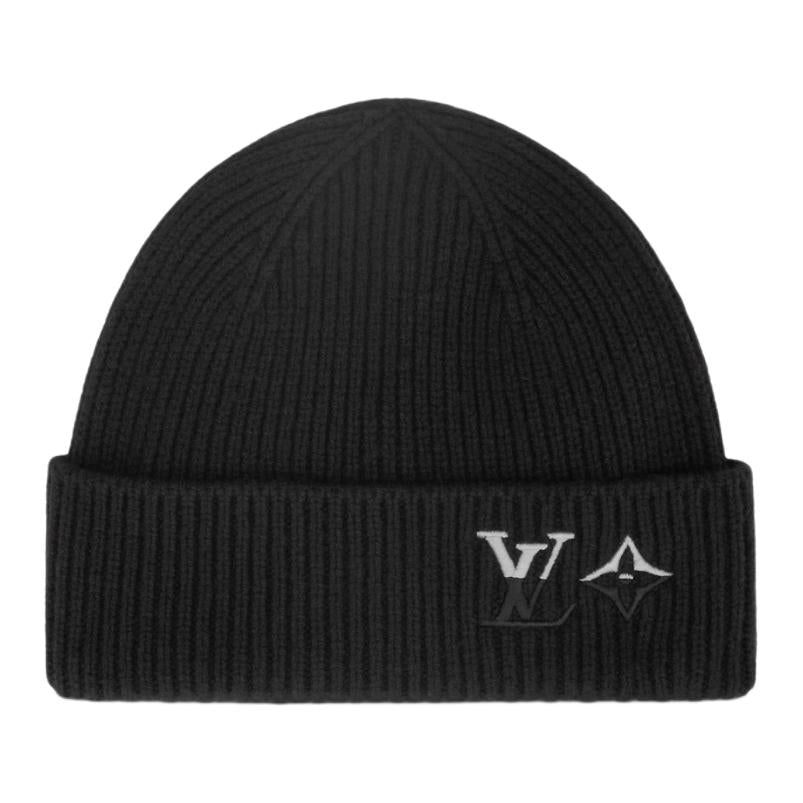 LOUIS VUITTON Cashmere Beanies Men's Black