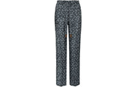 LOUIS VUITTON New Quarterly Products Of LV Casual Pants Women's Navy Blue