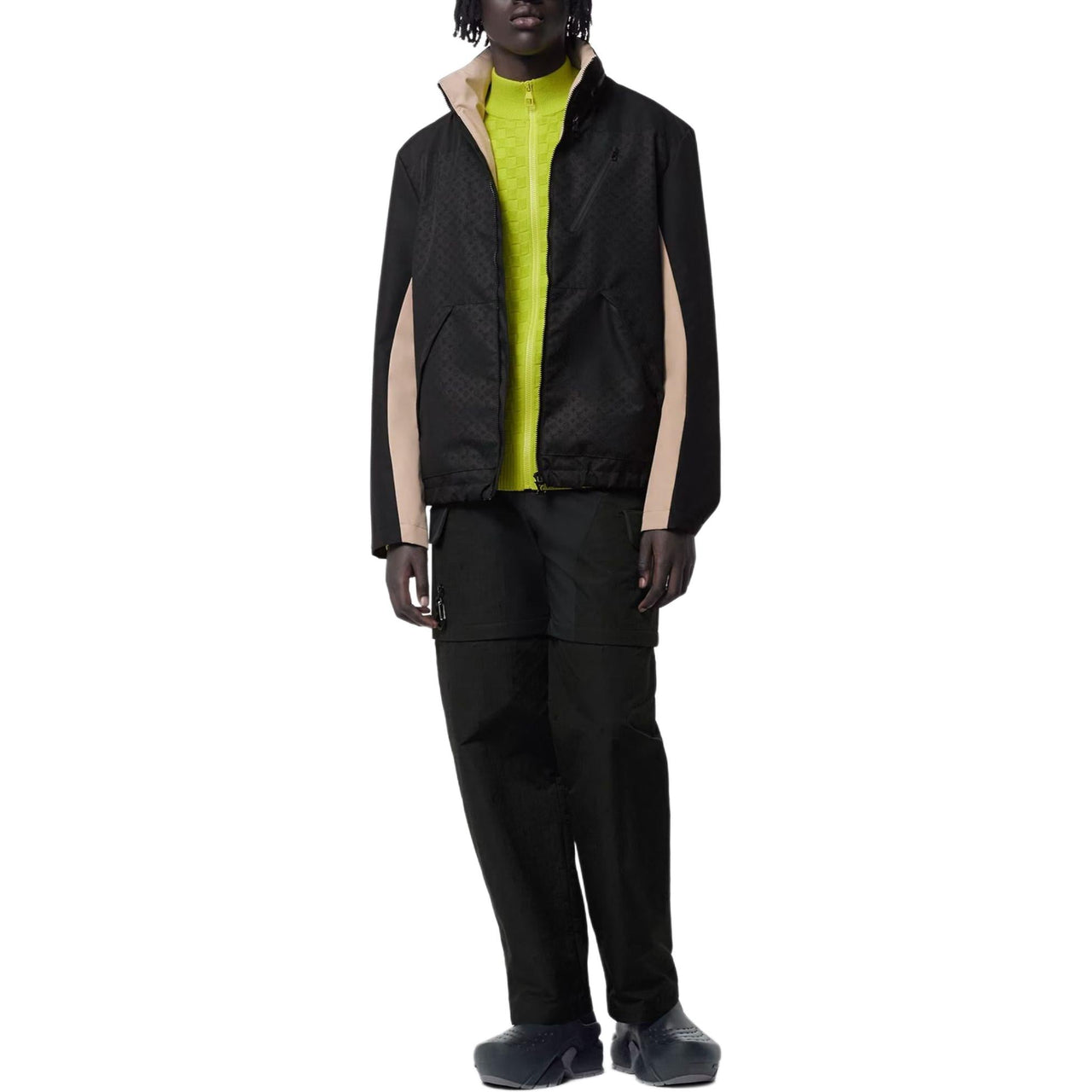 LOUIS VUITTON Technical Shell Jacket Jackets Coats Men's Black