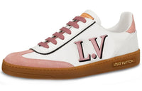 LOUIS VUITTON Lv Frontrow Sports Shoes Pink/White Women's