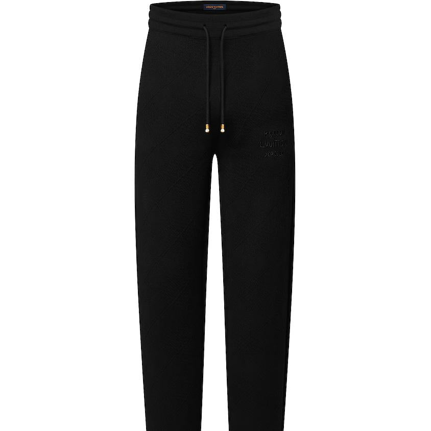 LOUIS VUITTON Textured Knit Wool-Blend Jogpants