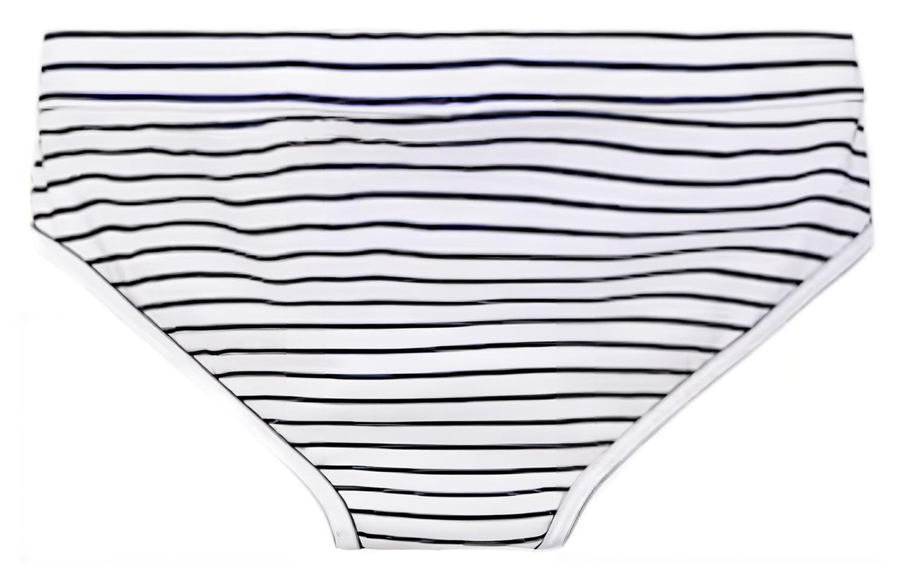 PRADA Cotton Briefs Underpants Men's 1 Pack Blue White & Multicolor