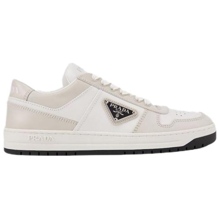 PRADA Prada Downtown Low-Top Skateboard Shoes Women's Gray White