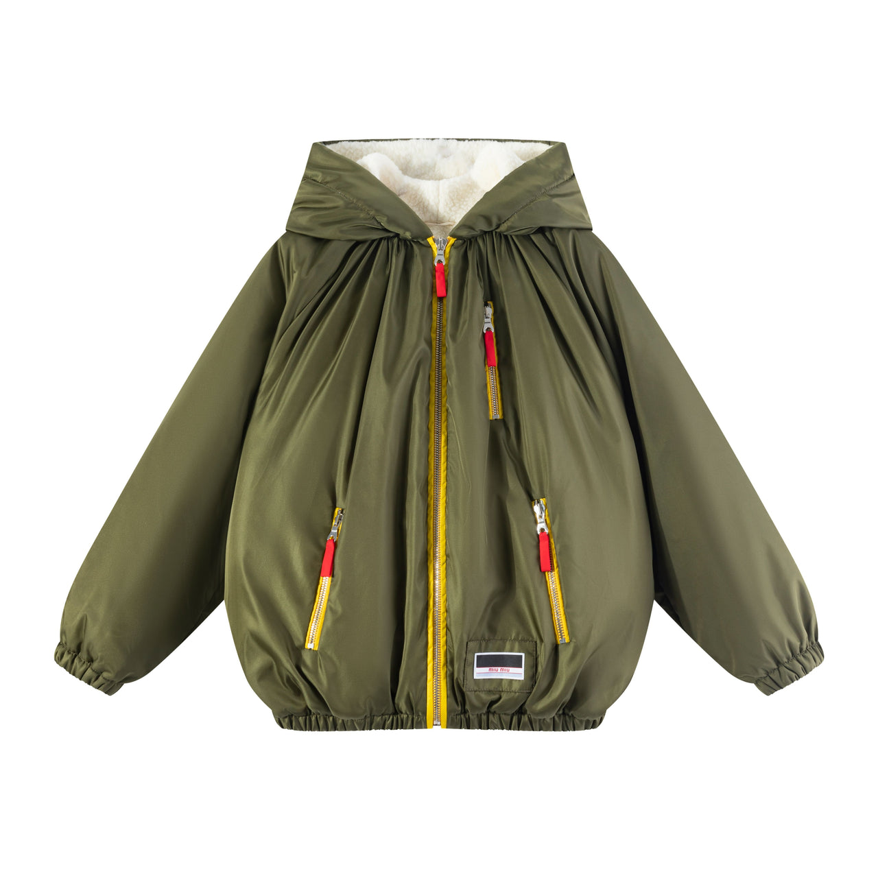 MIU MIU FW24 Puffer Jacket Women's Green