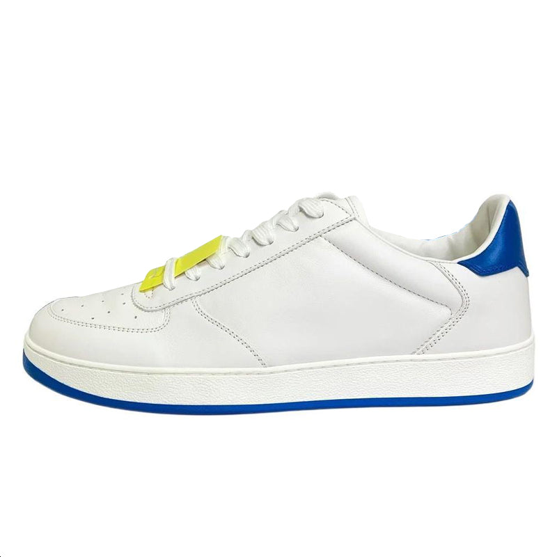 LOUIS VUITTON Low-Top Skateboard Shoes Men's White