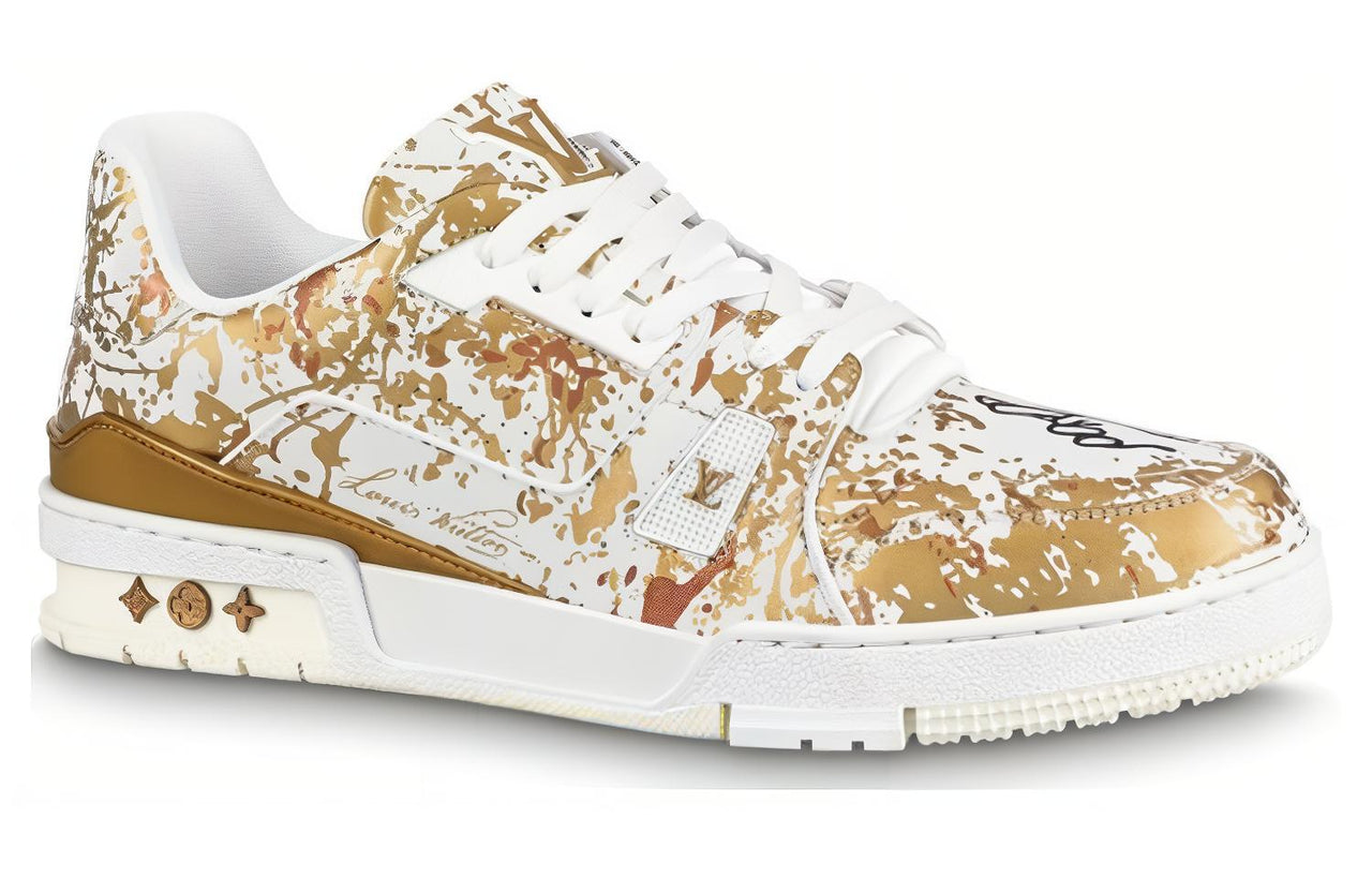 LOUIS VUITTON X Lee Quiones Trainers 250 'Gold'