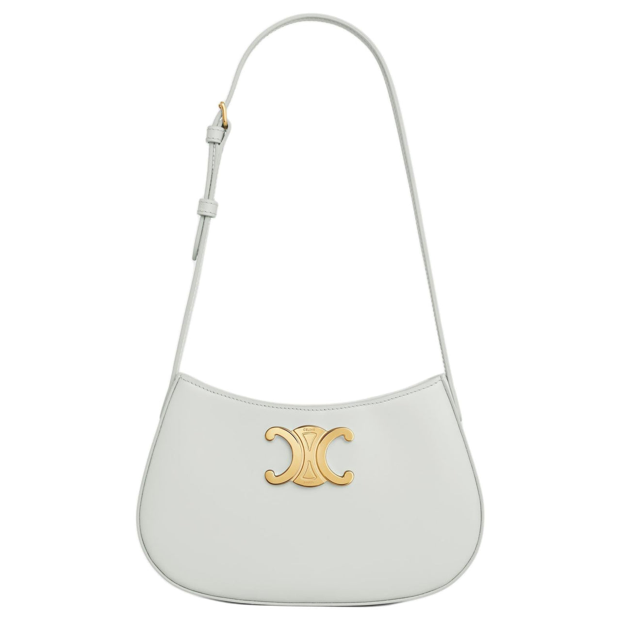 CELINE Cow Leather Handbag, Shoulder Bag Women's Jadeite Green