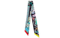 HERMES Silk Scarves Unisex Multicolor