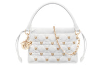 DIOR Sheepskin Shoulder Bag, Crossbody Bag, Handbag Mini Women's White