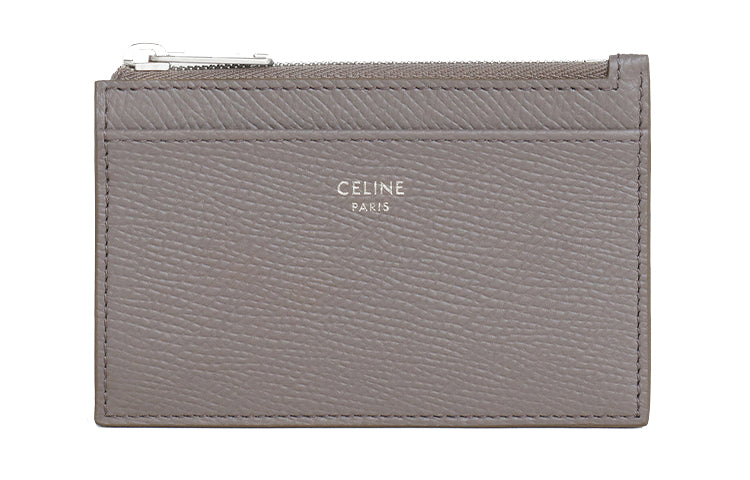 CELINE Calfskin Po Mini Women's Smoke Gray