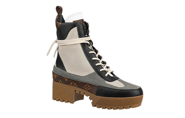 LOUIS VUITTON Laureate Martin Boot Women's Multicolor