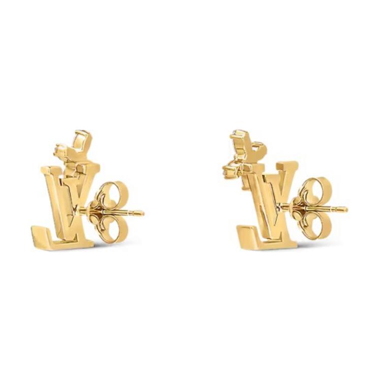 LOUIS VUITTON Lv Iconic Flower Earrings