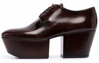 PRADA High Heels Women's Low-Top Brown