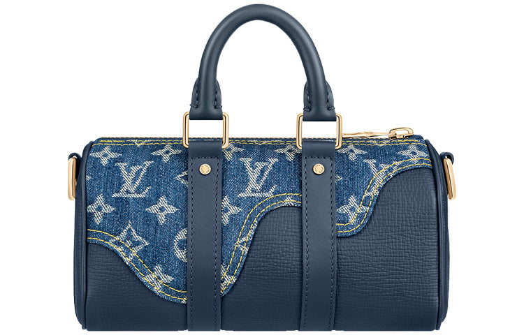 LOUIS VUITTON X Nigo Keepall Xs Monogram Blue