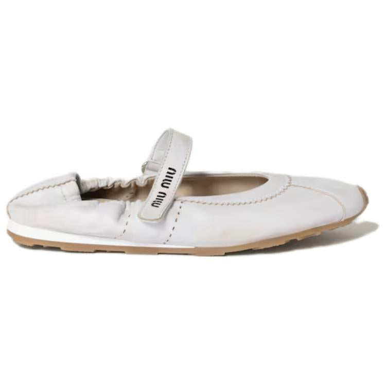 MIU MIU Casual Single Shoes Women's White