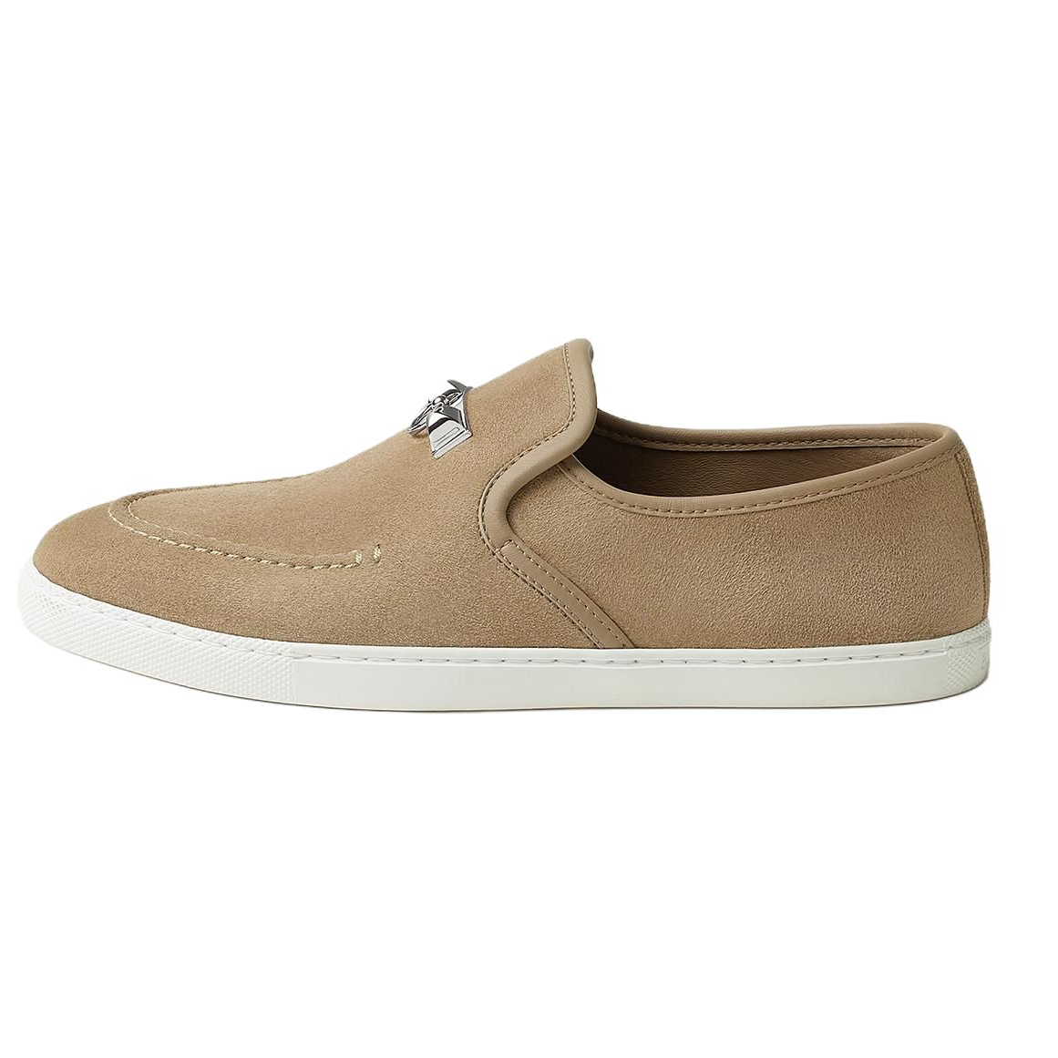 HERMES Jour Loafers Women's Brown