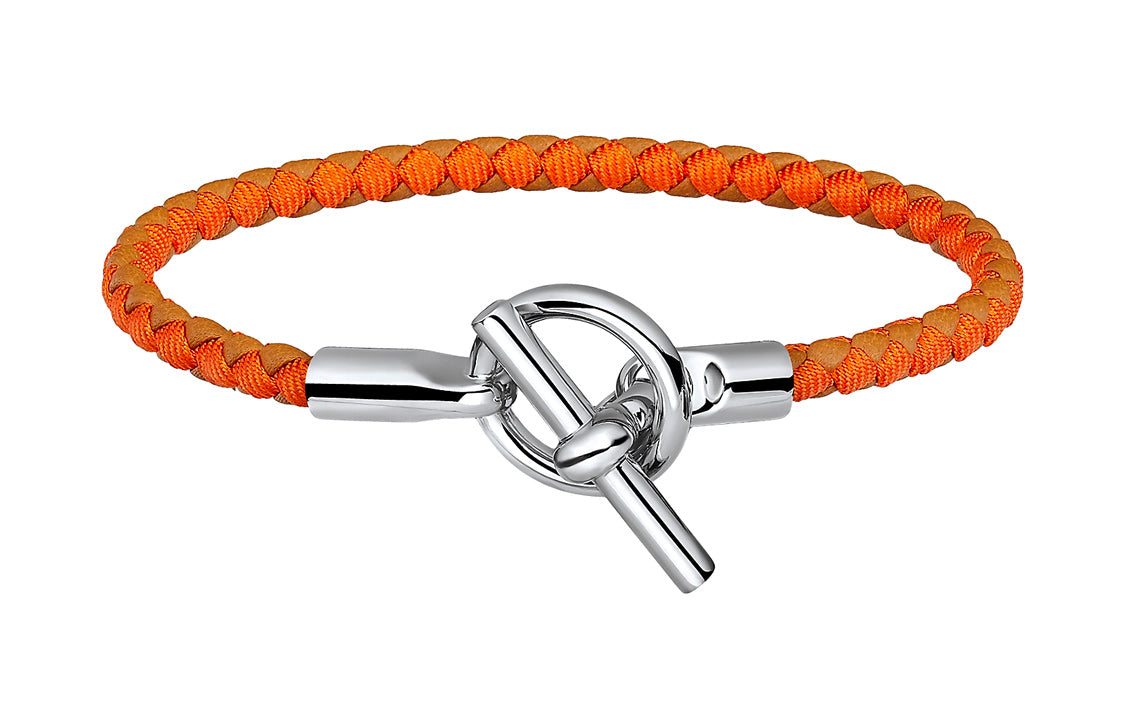 HERMES Bangles Women's Umber/Orange