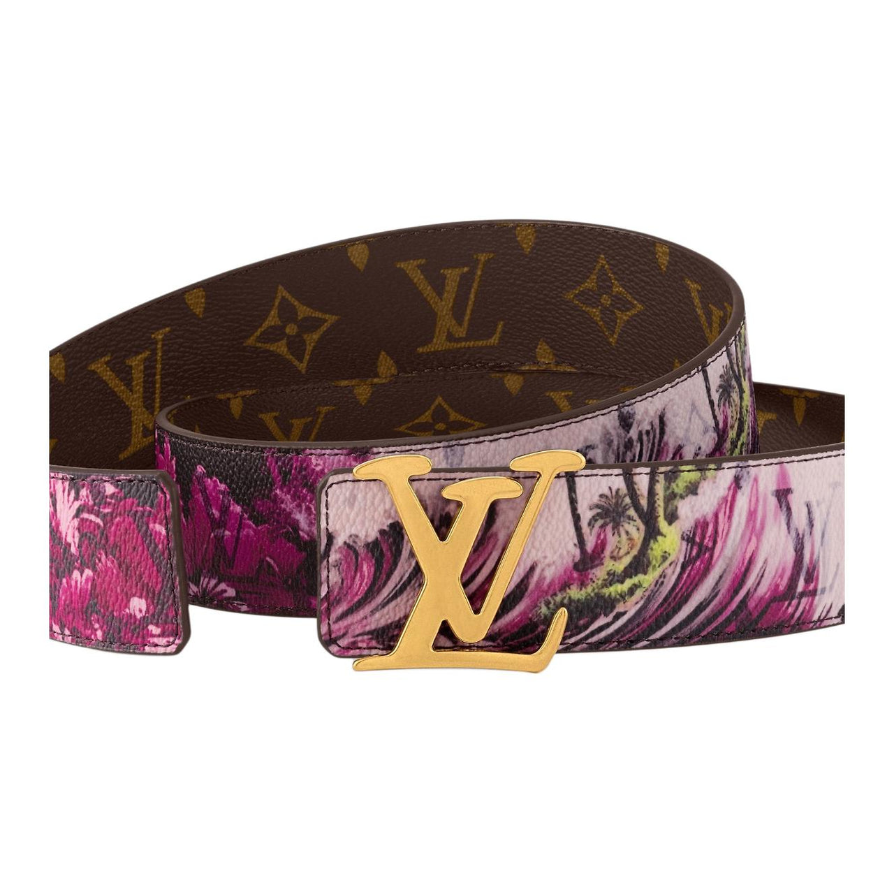 LOUIS VUITTON Lv Tag 40mm Reversible Belt
