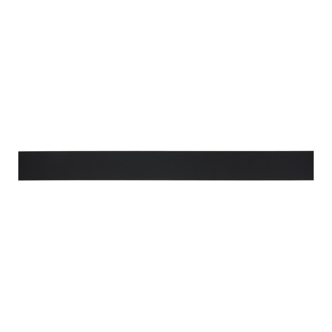 PRADA Brand Logo Leather Leather Belts Men's Black Width: 3.8cm
