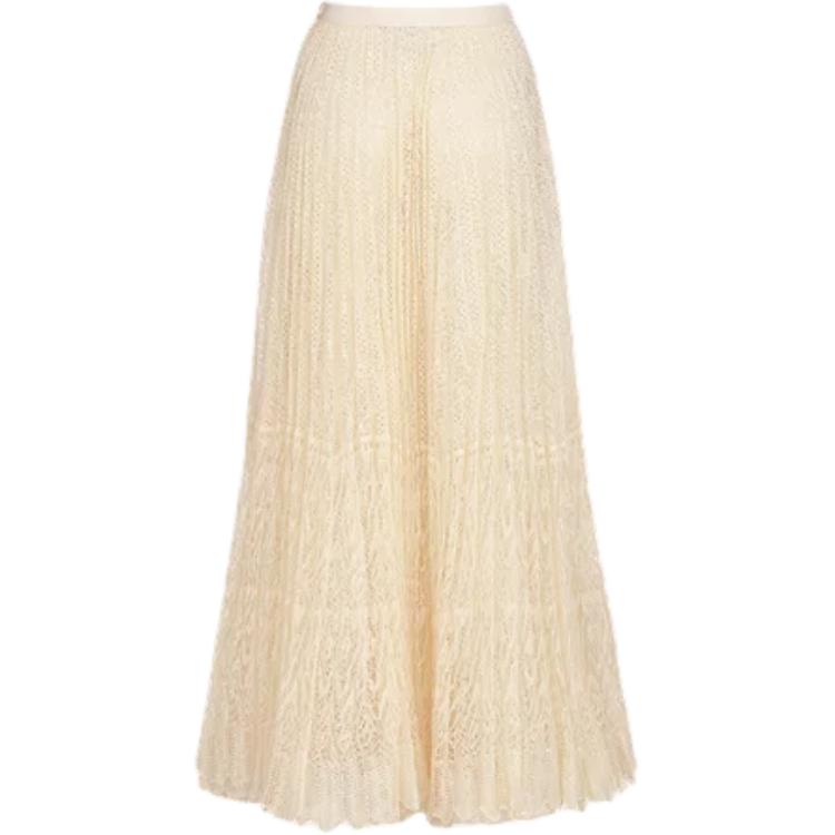 DIOR Casual Long Skirt Women's Beige