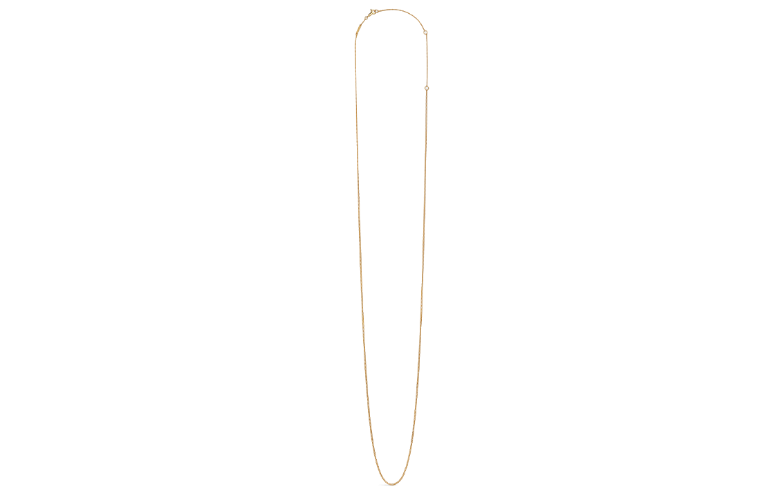 CELINE Brass Necklaces Women's Gold