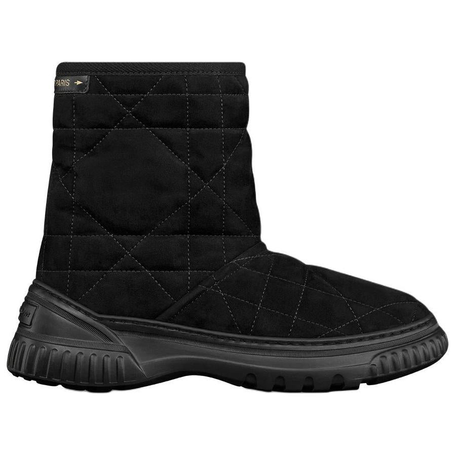 DIOR Frost Short Snow Boots Women's Black