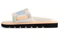 LOUIS VUITTON Slip-Resistant Slide Slippers Women's Light Pink