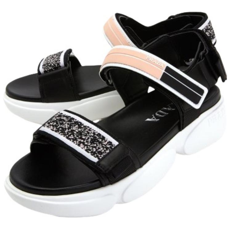 PRADA Beach Sandals Women's Black