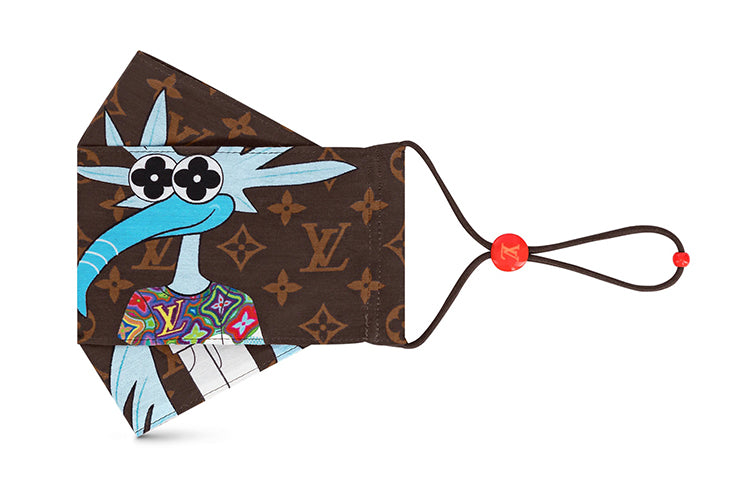 LOUIS VUITTON Face Masks Unisex Brown