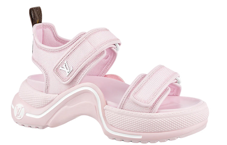 LOUIS VUITTON Archlight Beach Sandals Women's Pink