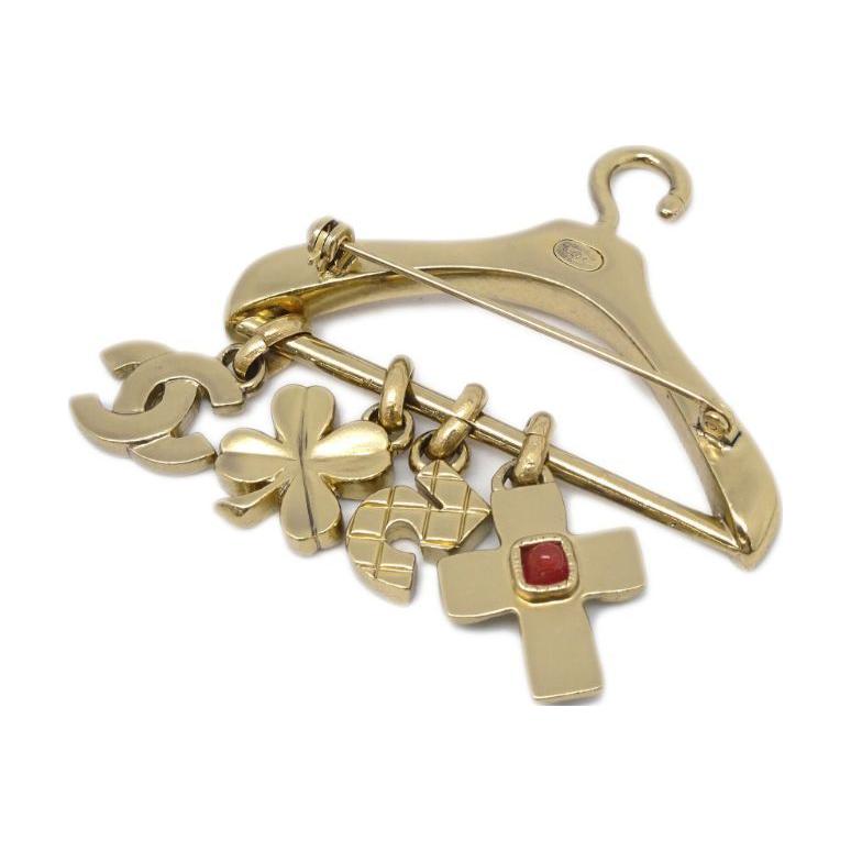 CHANEL 2002 Gripoix Hanger Brooch