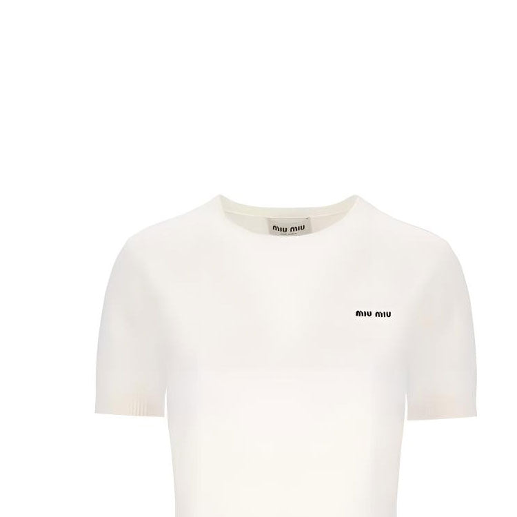 MIU MIU FW23 Knitwear Women's White