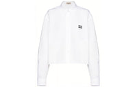 MIU MIU FW22 Crop Tops Women's White