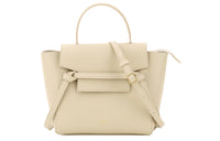 CELINE Grained Calfskin Catfish Bag Handbag Shoulder Bag Crossbody Bag Handbag Women's Ecru