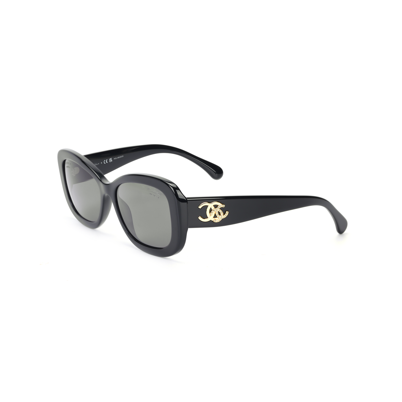 CHANEL Plate Frame Butterfly Sunglasses Unisex