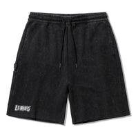 Li-Ning Graphic Knit Shorts 'Black' AKSU817-1