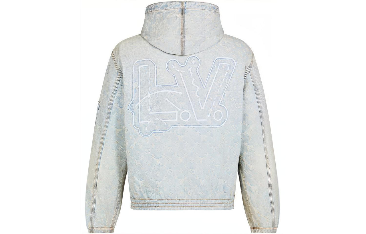 LOUIS VUITTON X Nba Zip Through Hoodie