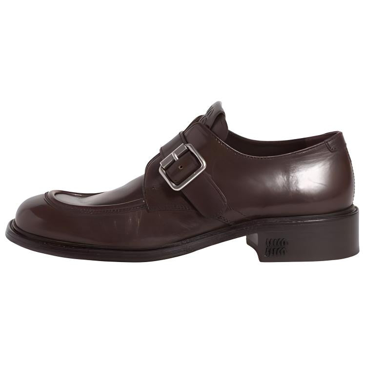 MIU MIU Dress Shoes Women's Dark Brown