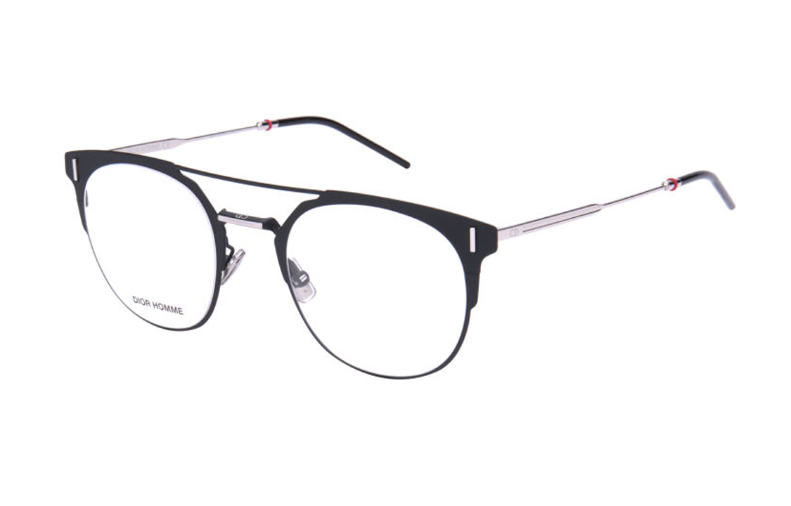 DIOR Metal Aviator Eyeglass Frames Women's Black