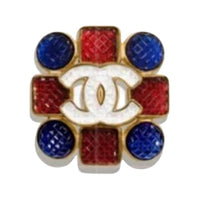 CHANEL Metal Brooches Women's Multicolor