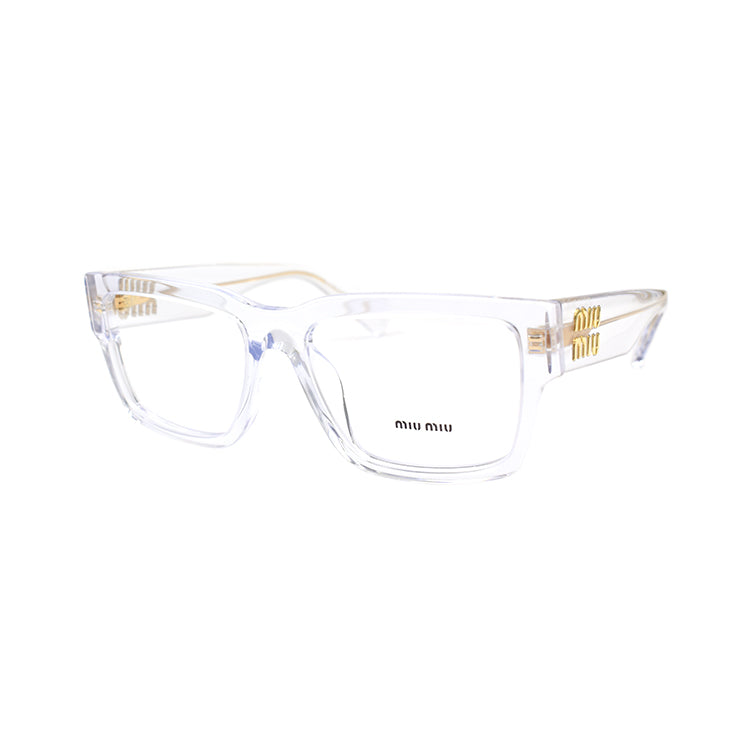 MIU MIU Logo-plaque Square-frame Glasses