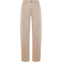 MIU MIU Logo Patch Straight-Leg Jeans