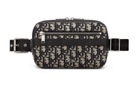 DIOR Nylon Fabric Shoulder Bag Crossbody Bag Sling Bag Fanny Pack Regular Unisex Beige & Black