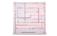 LOUIS VUITTON Monogram Confidential Silk Scarves Women's