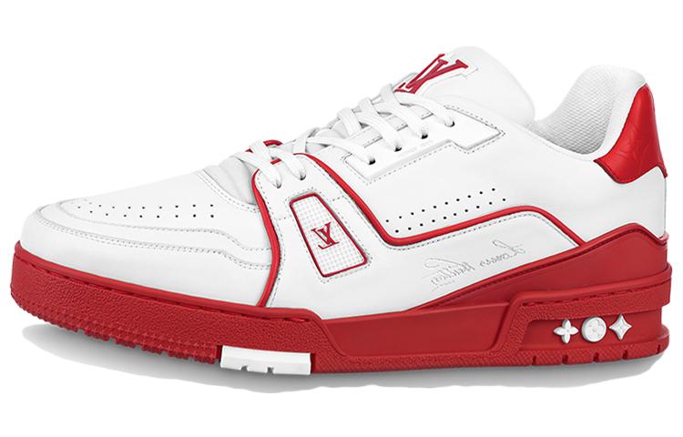 LOUIS VUITTON Trainers 'Red White'