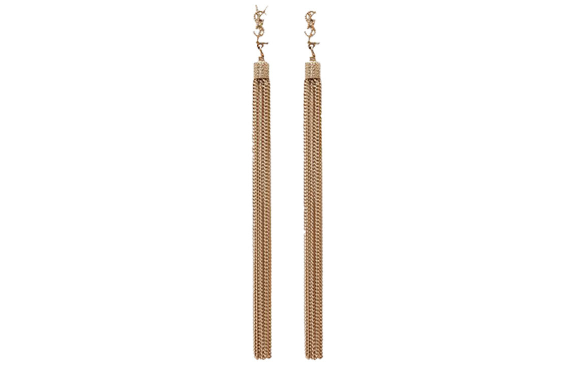 SAINT LAURENT Loulou Tassel Earrings