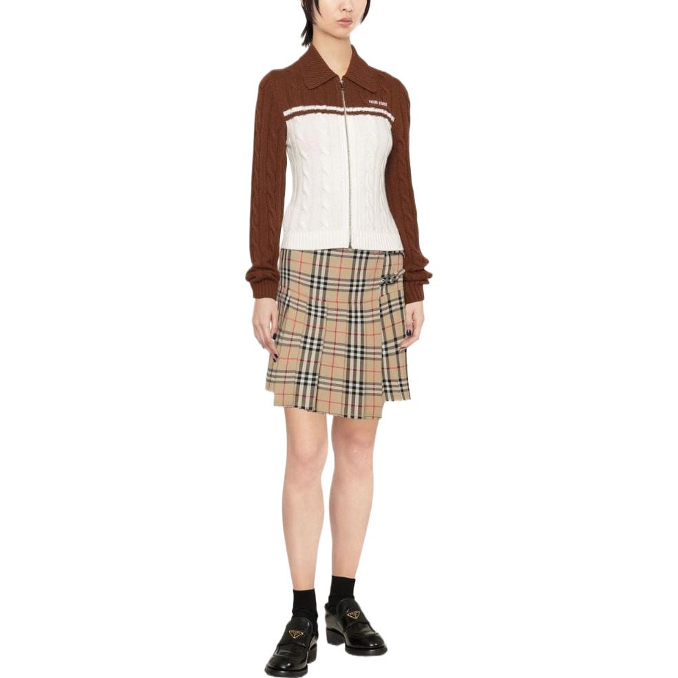 MIU MIU Cashmere Sweaters Women's Brown