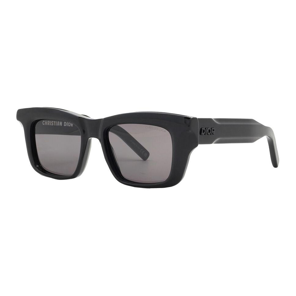 DIOR Acetate Square Sunglasses Men's Black
