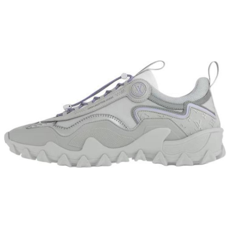 LOUIS VUITTON LV Rush Low-Top Casual Shoes Women's Gray