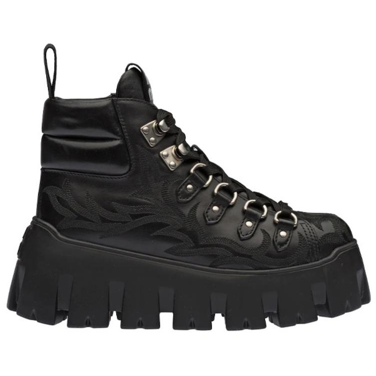 MIU MIU Ankle Boots Women's Black